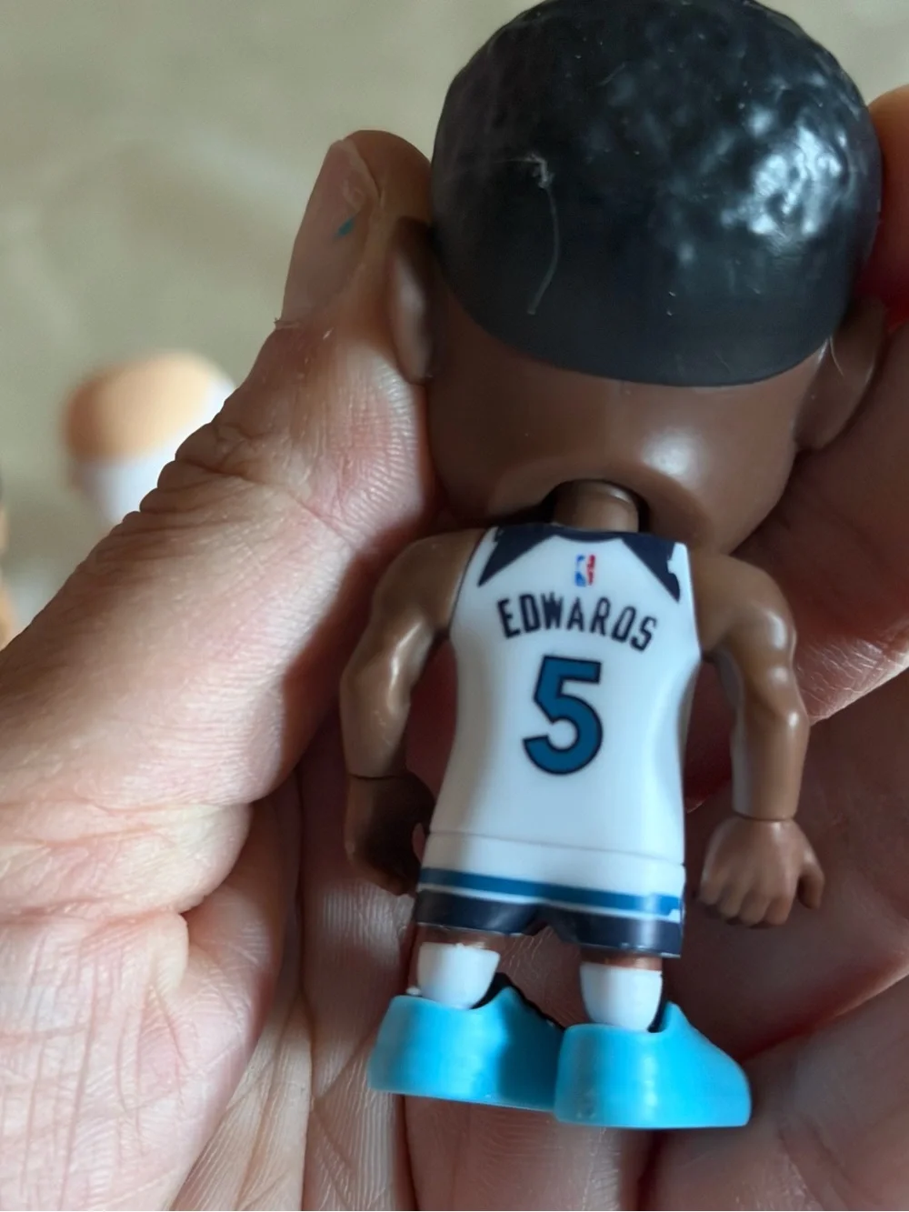 Zuru 5 Surprise NBA Ballers Action Figures Lot of 6 With Keychain and ball